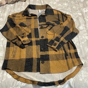 Plaid Womens Shacket size small